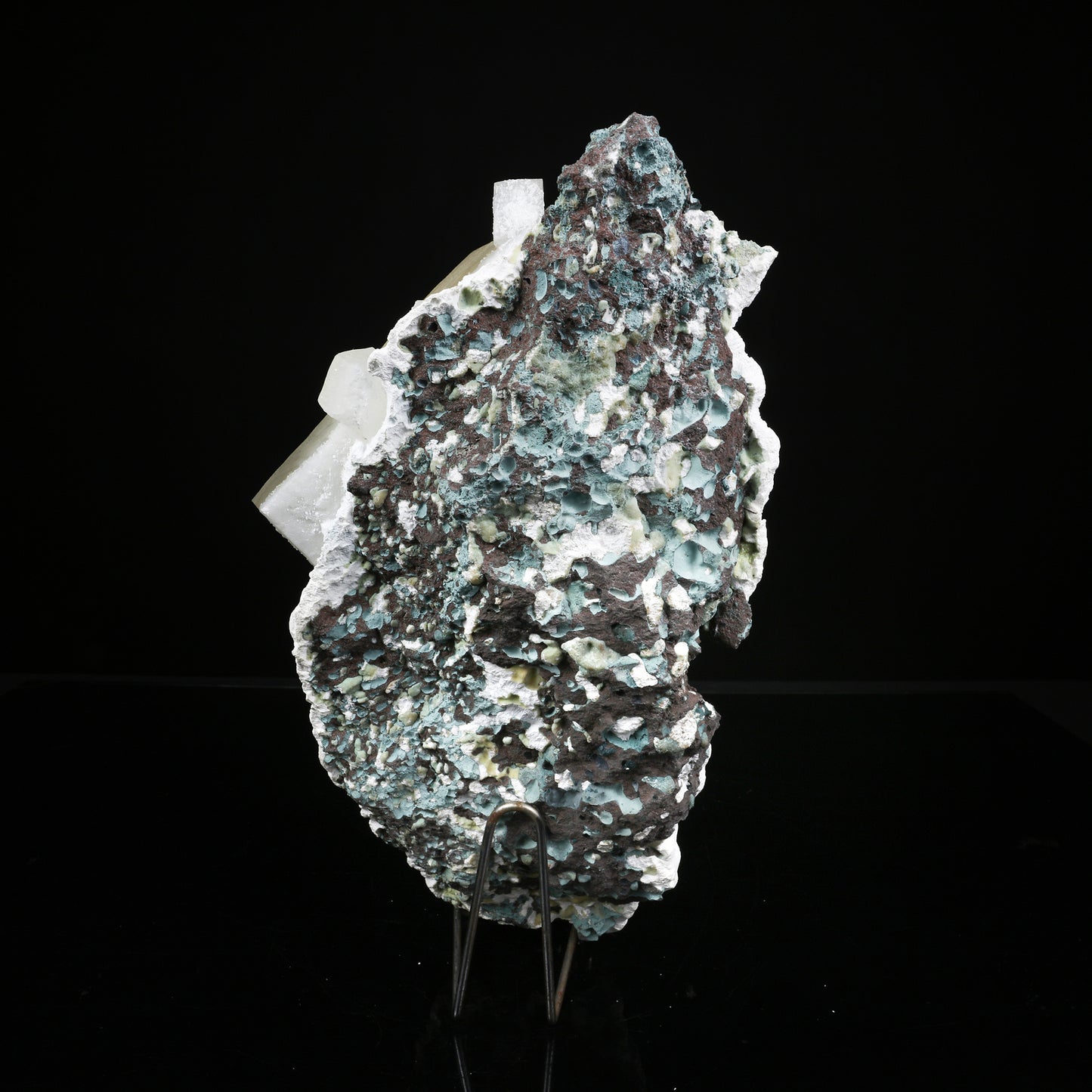 Calcite on Mordenite Matrix – Unique Diamond-Shaped Yellow Mineral Specimen from Sambhaji Nagar # B 7186