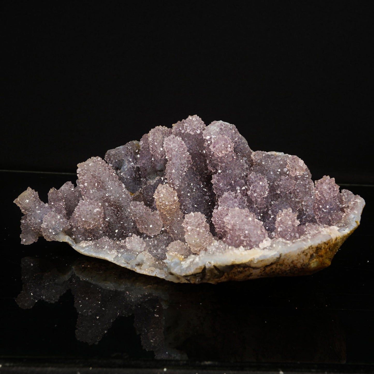 Amethyst Sparkling Stalactites Natural Mineral Specimen # B 6786 Amethyst Superb Minerals 