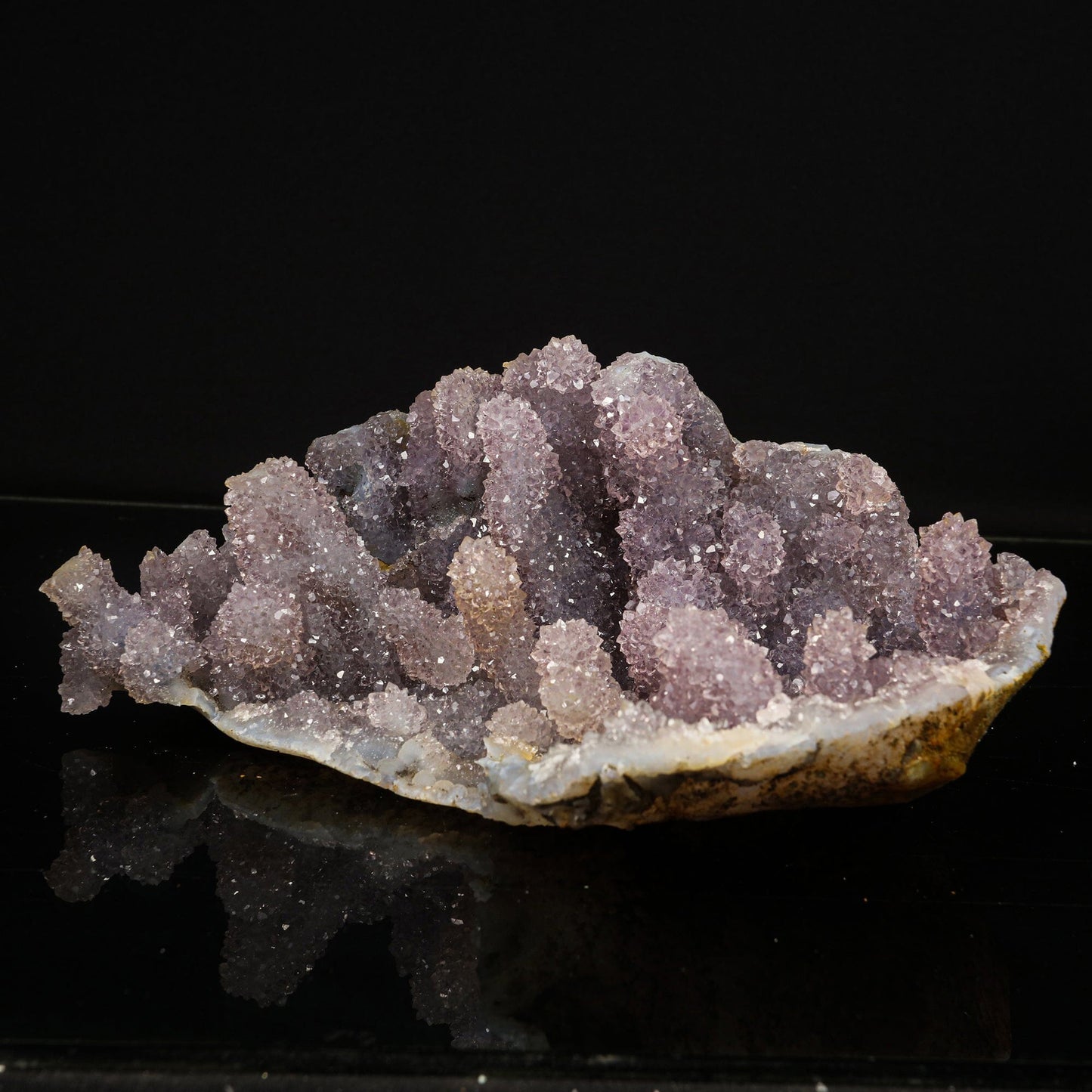 Amethyst Sparkling Stalactites Natural Mineral Specimen # B 6786 Amethyst Superb Minerals