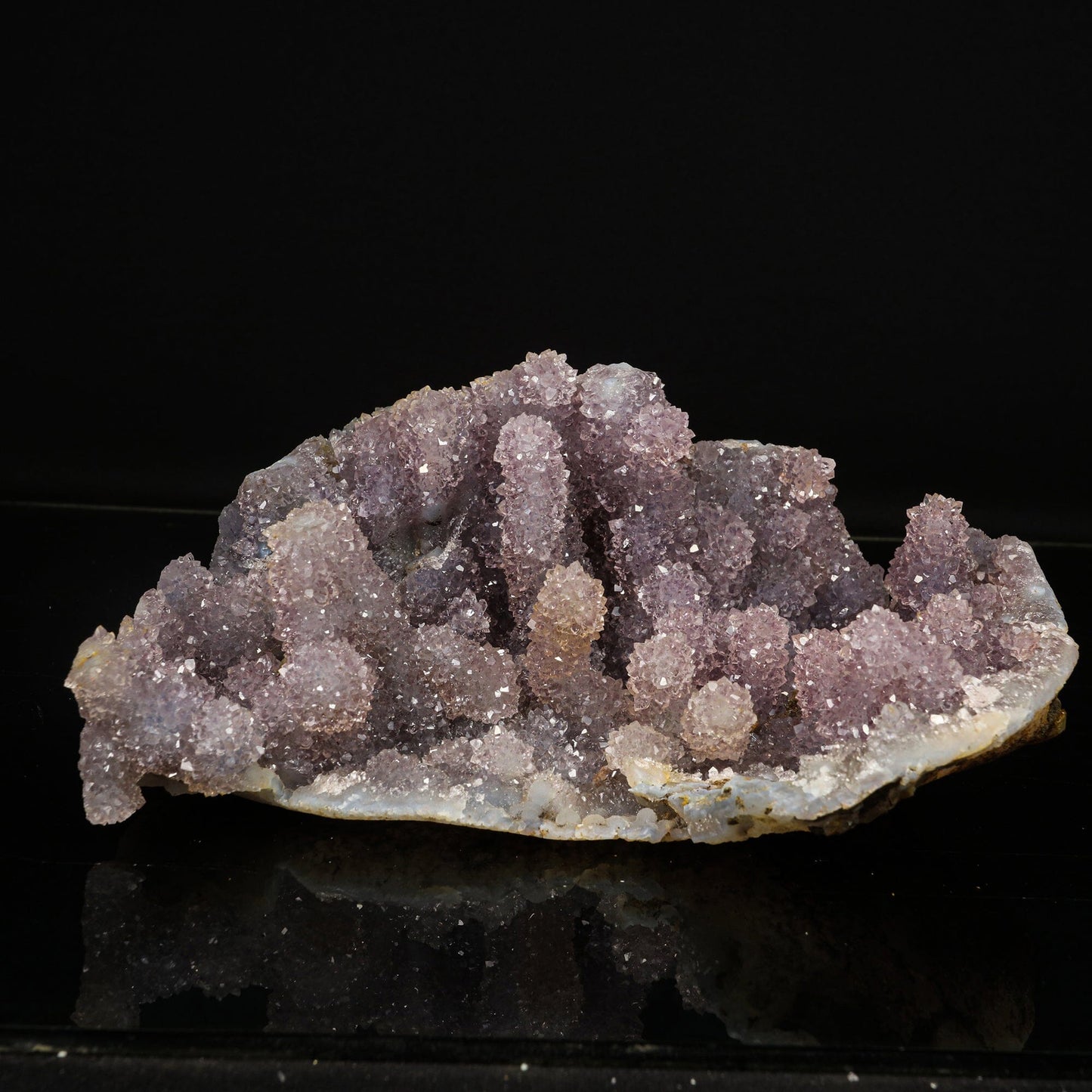 Amethyst Sparkling Stalactites Natural Mineral Specimen # B 6786 Amethyst Superb Minerals