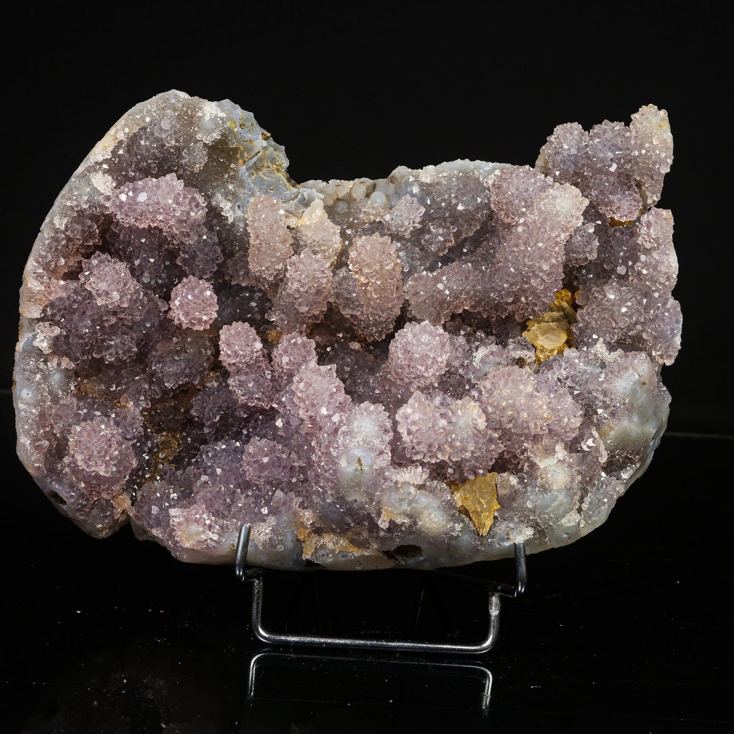 Amethyst Sparkling Stalactites Natural Mineral Specimen # B 6786 Amethyst Superb Minerals