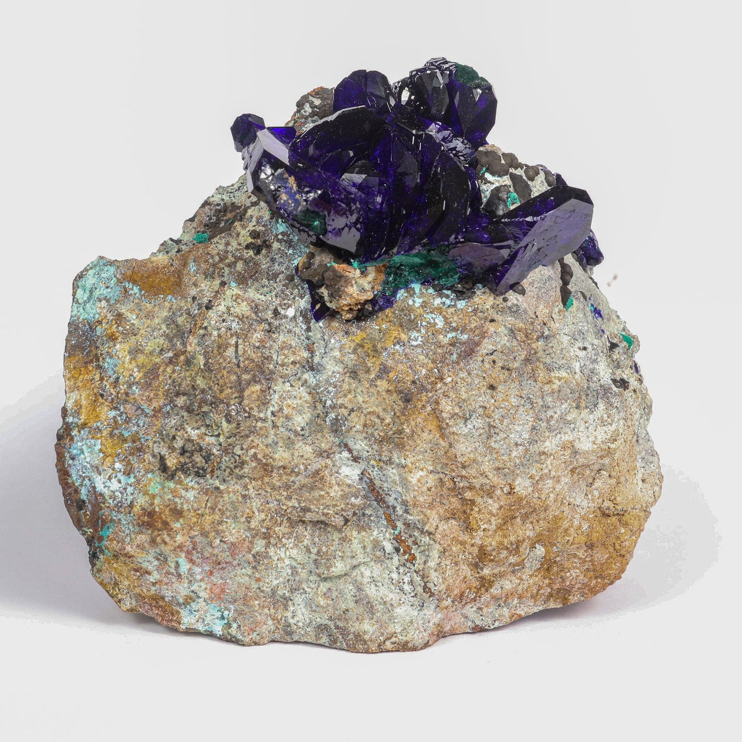 Azurite-malachite Natural Mineral Specimen # B 6792 Superb Minerals 