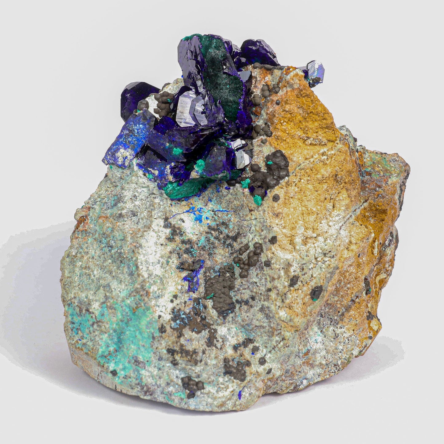 Azurite-malachite Natural Mineral Specimen # B 6792 Superb Minerals 