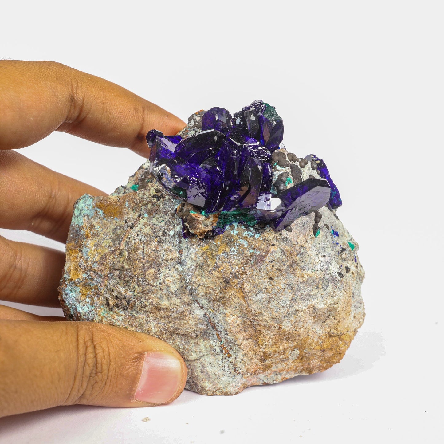 Azurite-malachite Natural Mineral Specimen # B 6792 Superb Minerals 