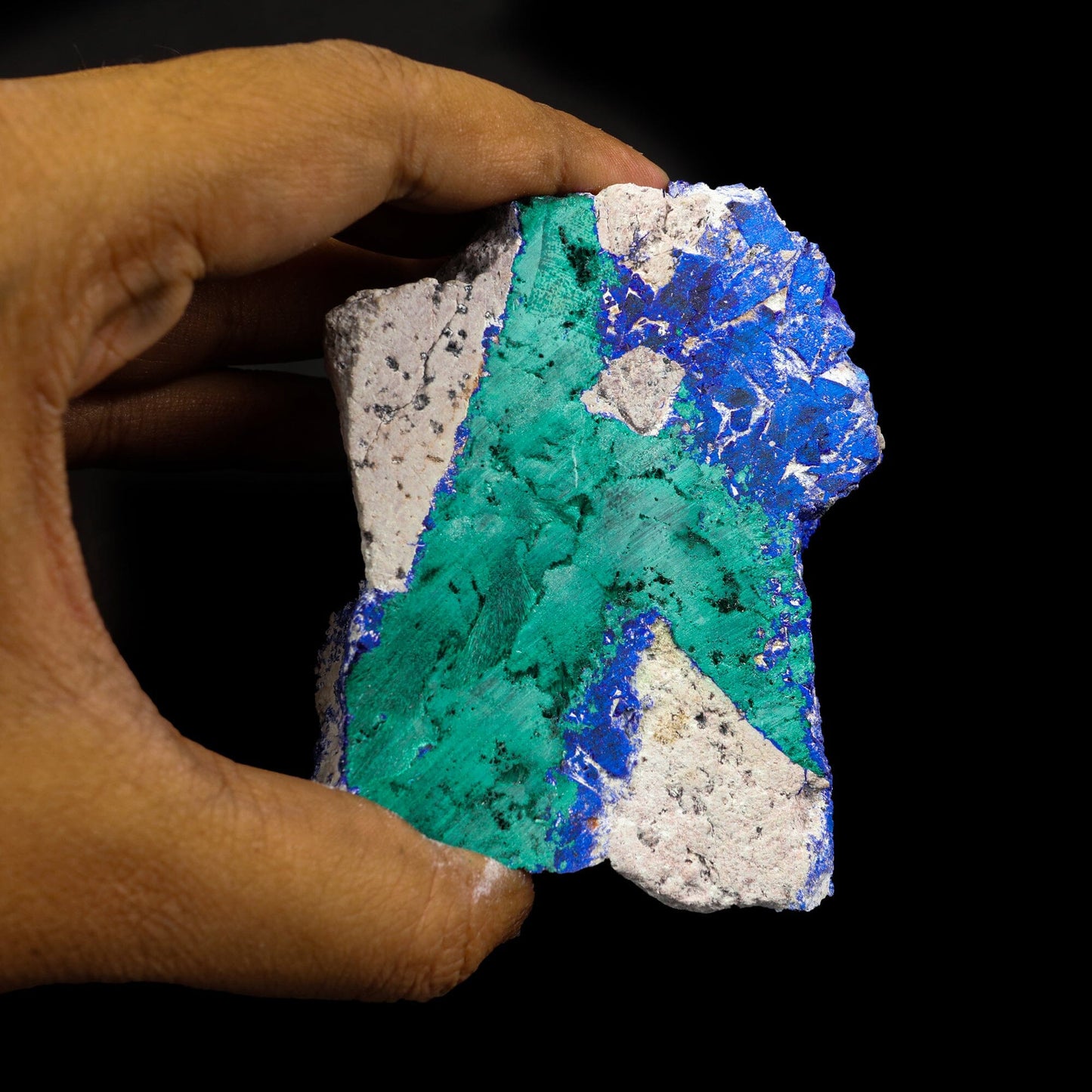 Azurite-malachite Natural Mineral Specimen # B 6806 Superb Minerals 