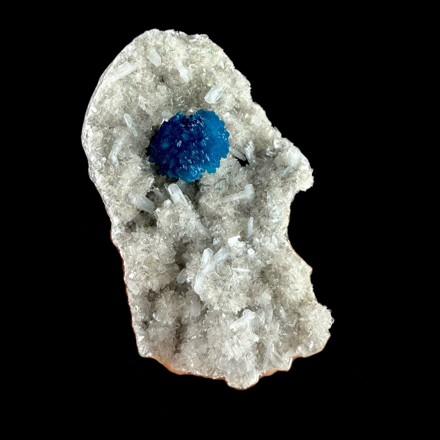 Cavansite on Heulandite & Stilbite | SELF STANDING | High Quality Mineral | Indian Mineral | Superb Minerals | Fine Mineral | Collection Cavansite Superb Minerals