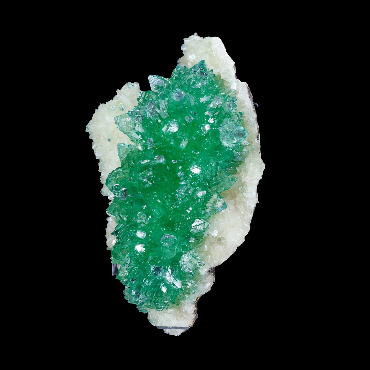 Green Apophyllite sharp terminated Natural Mineral Specimen