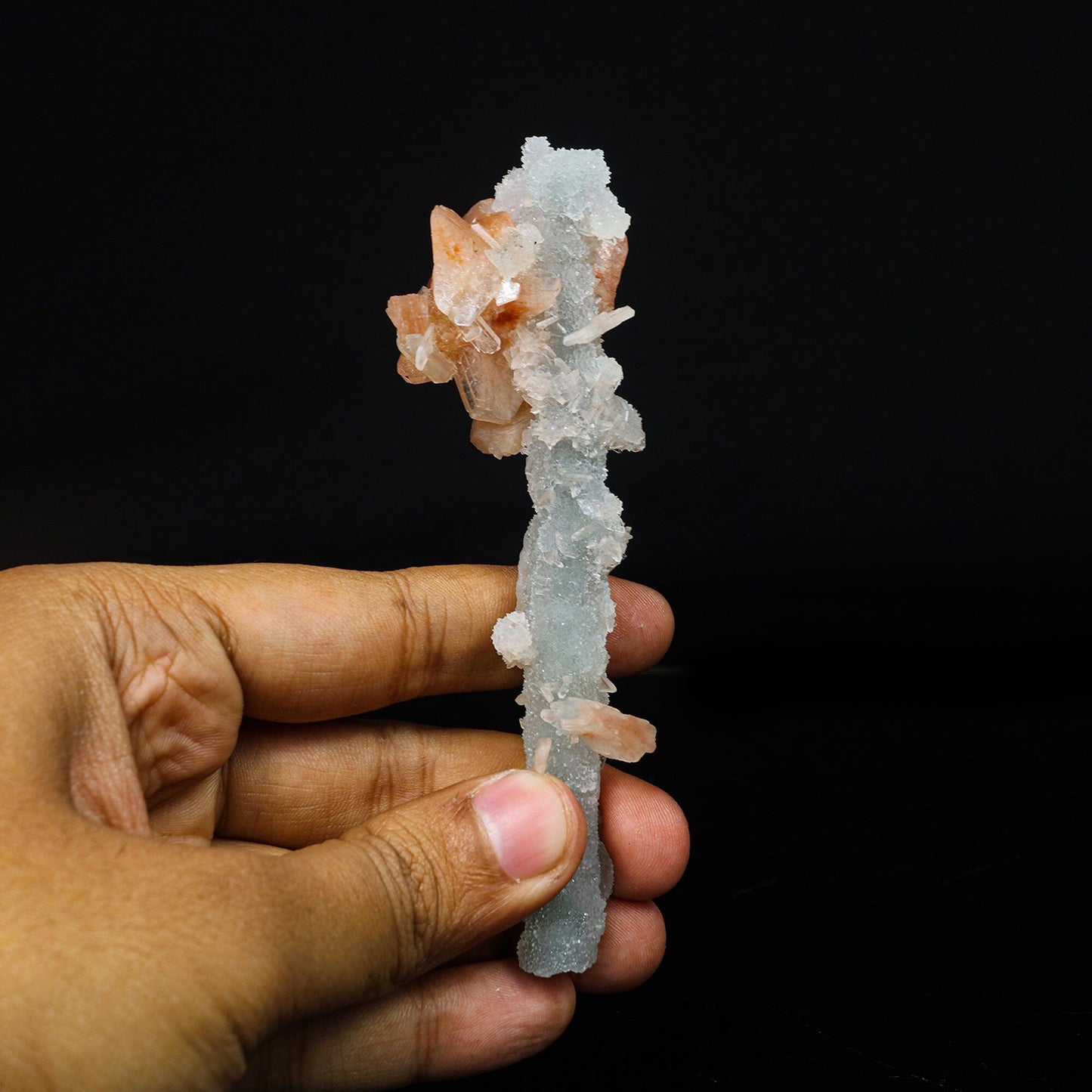 Heulandite with Chalcedony Natural Mineral Specimen #TC24-28 Heulandite Superb Minerals