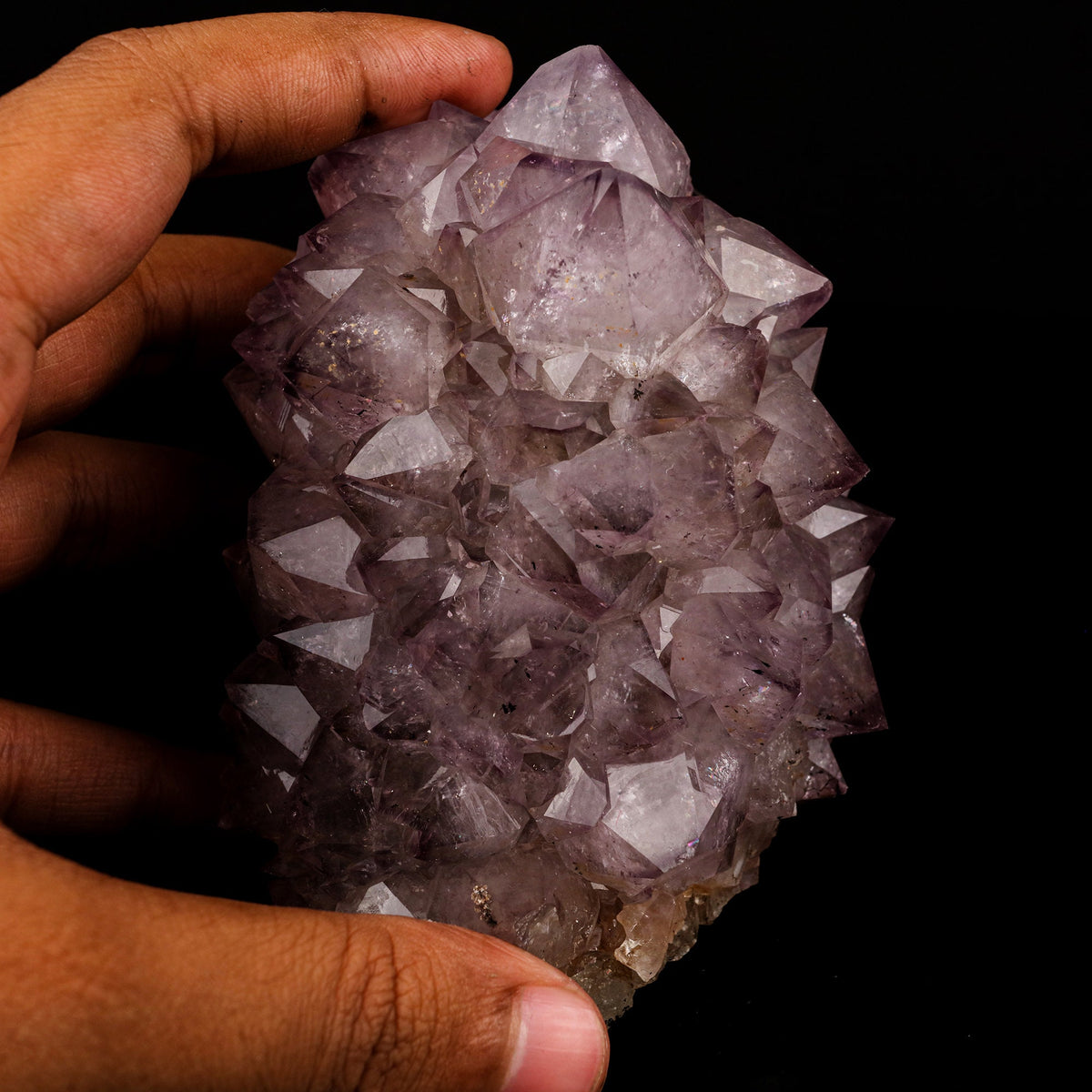 Amethyst Sprakling Crystals Natural Mineral Specimen # B 5722