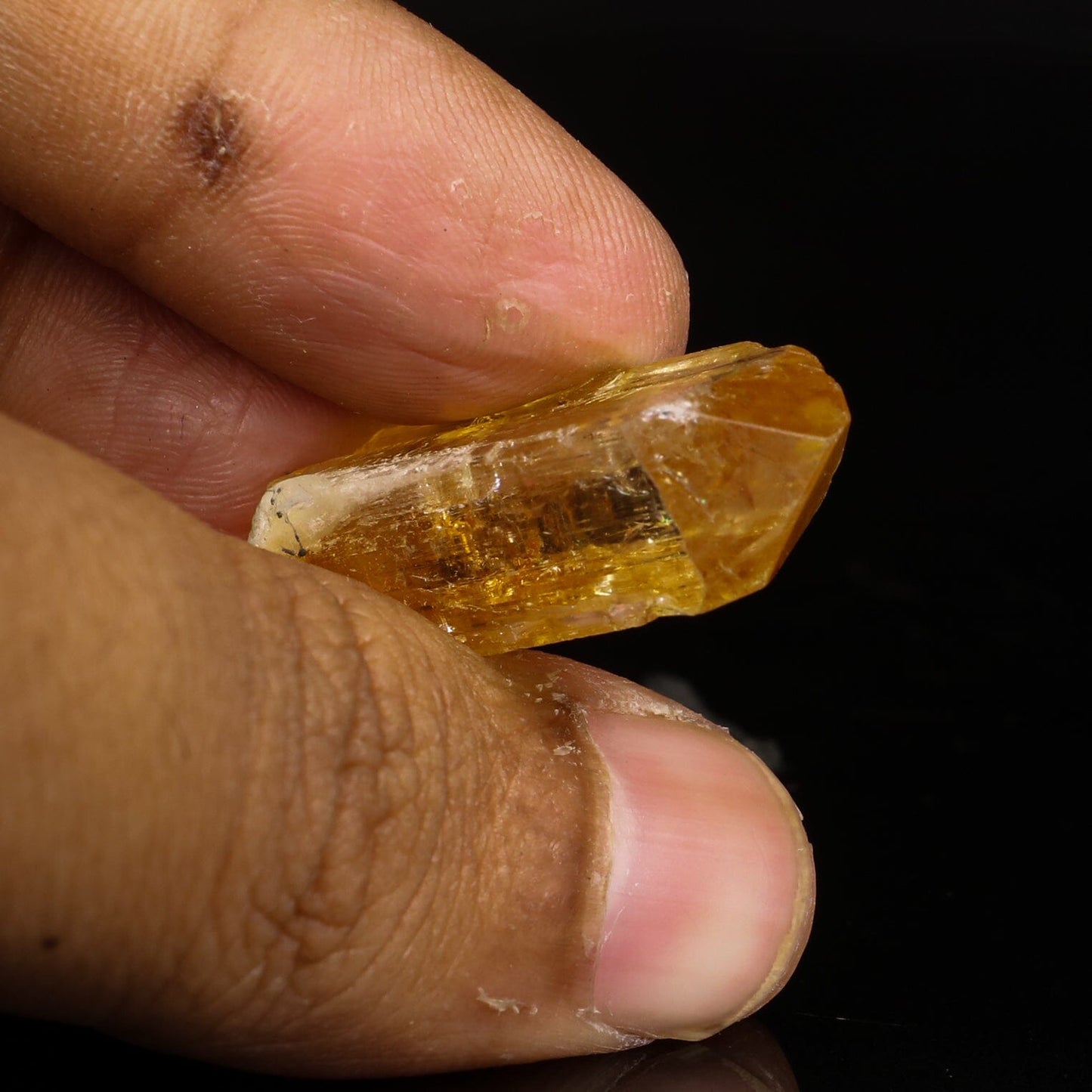 Imperial Topaz Natural Mineral Specimen