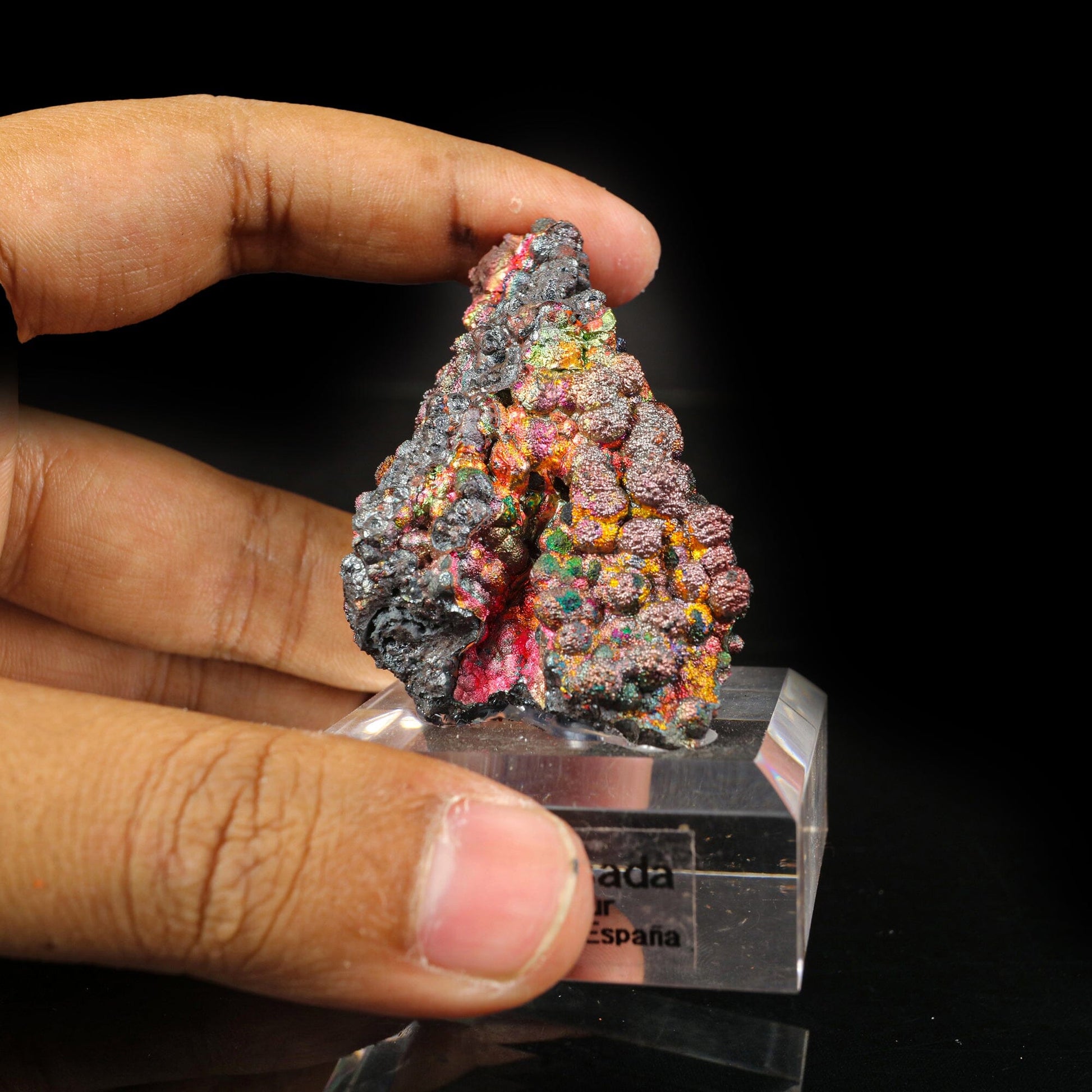 Iridescent Goethite Natural mineral Specimen # B 6803 Superb Minerals 