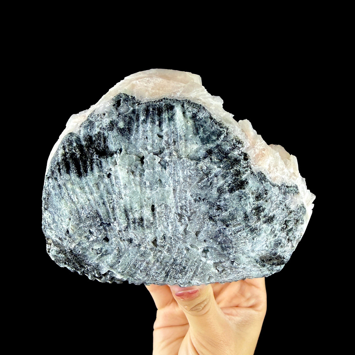 Lush Mint Green Apophyllite Crystal Cluster Nestled in Pearlescent Stilbite Matrix - Collector’s Cabinet Specimen from Jalgaon, India # DKT196 Apophyllite Superb Minerals