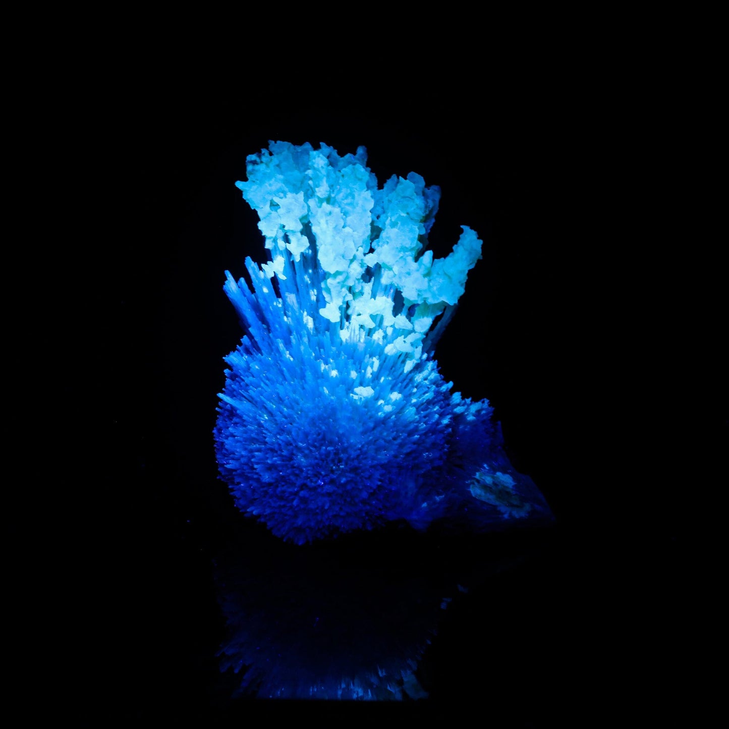 New Find Calcite Layer on Scolecite Natural Mineral Specimen # B 6785 Calcite Superb Minerals