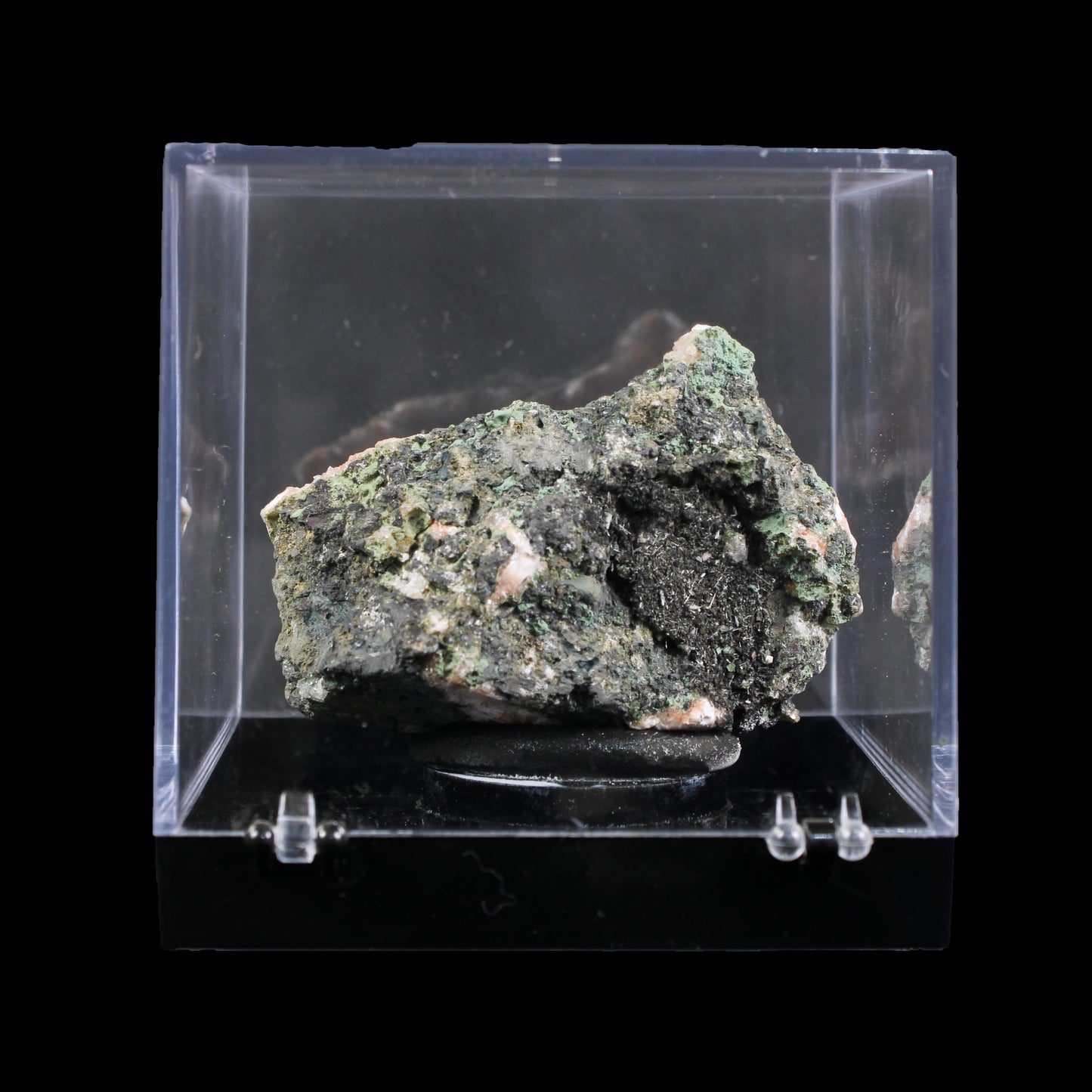 Orange Thomsonite with Mesolite in Perky Box – Rare Indian Zeolite Mineral Specimen from Madhya Pradesh,India # B 7134 Thomsonite Superb Minerals