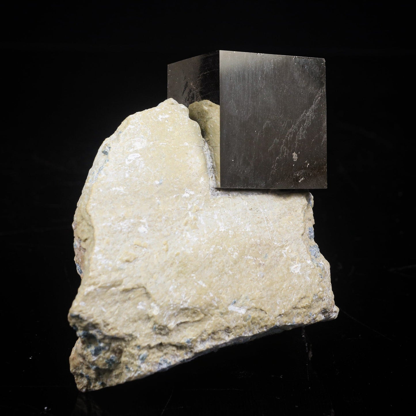 Pyrite Cube from Spain Natural Mineral Specimen # B 6997