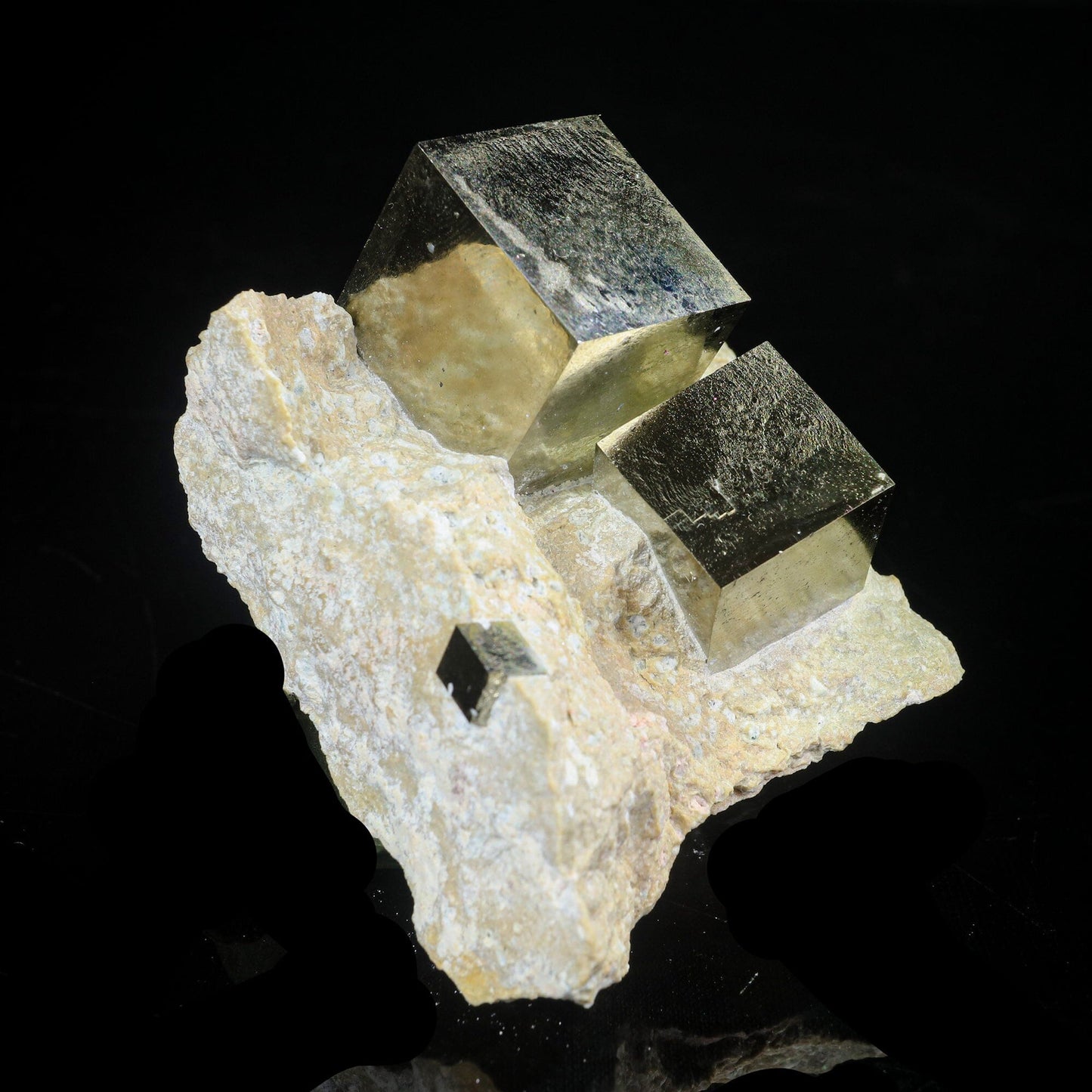 Pyrite Cube from Spain Natural Mineral Specimen # B 7003 Superb Minerals