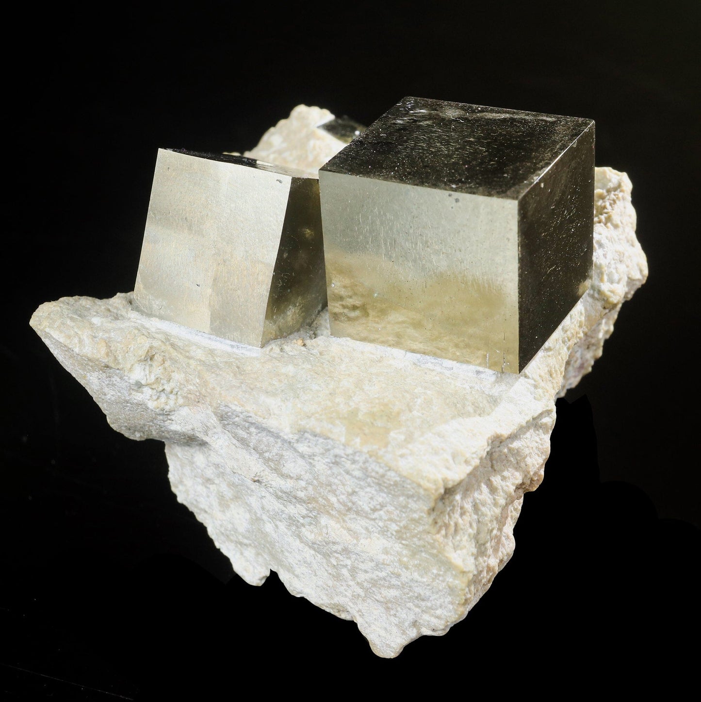 Pyrite Cube from Spain Natural Mineral Specimen # B 7003 Superb Minerals