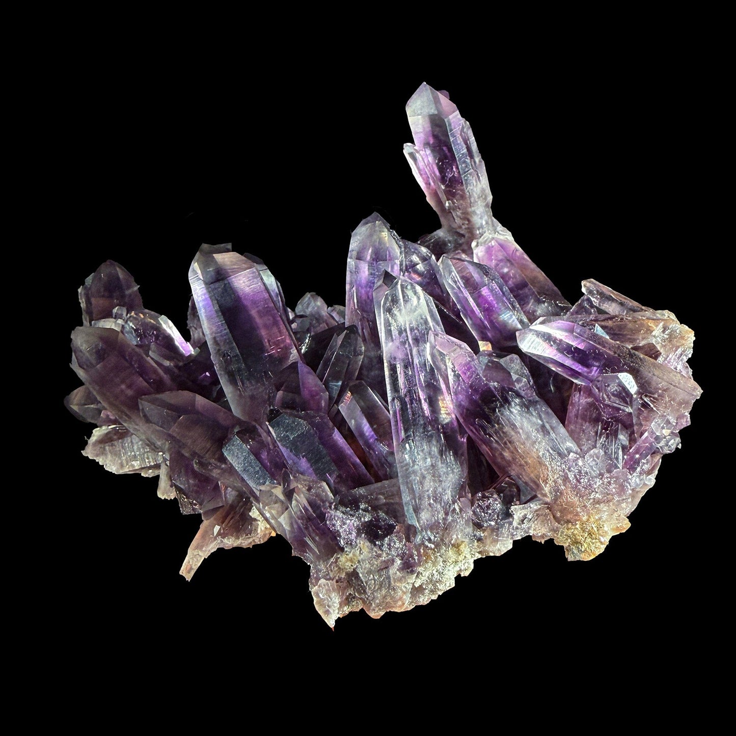 Rare Amatitlán Amethyst Fine Mineral Specimen – Guerrero Mexico 6” Collector Crystal, Natural Deep Purple Amethyst Cluster 400g Display Piece | Global Collector Grade # DKT17 Amethyst Superb Minerals
