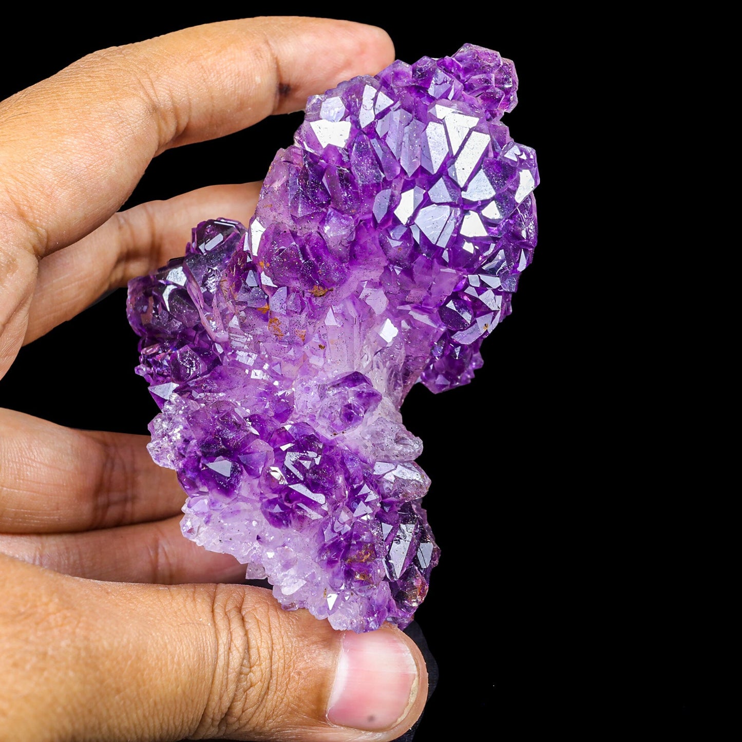 Rare Amethyst from Karur Natural Mineral Specimen # B 7027