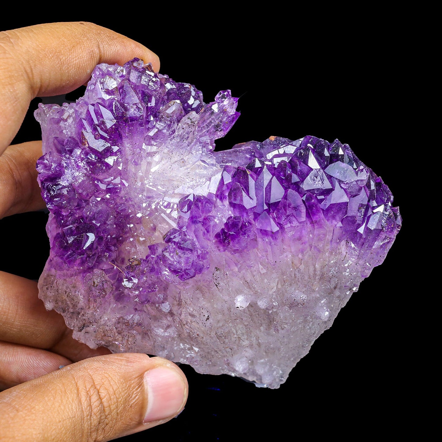 Rare Amethyst from Karur Natural Mineral Specimen # B 7027