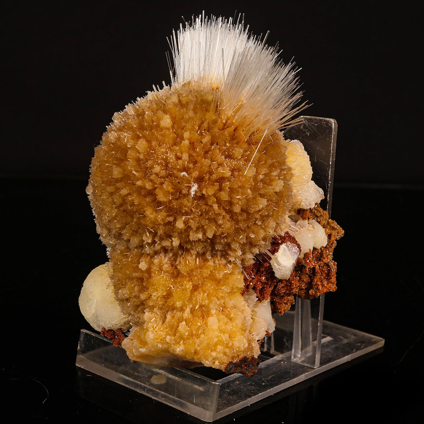 Rare New Find Thomsonite with Mesolite Natural Mineral Specimen # B 6815 Thomsonite Superb Minerals