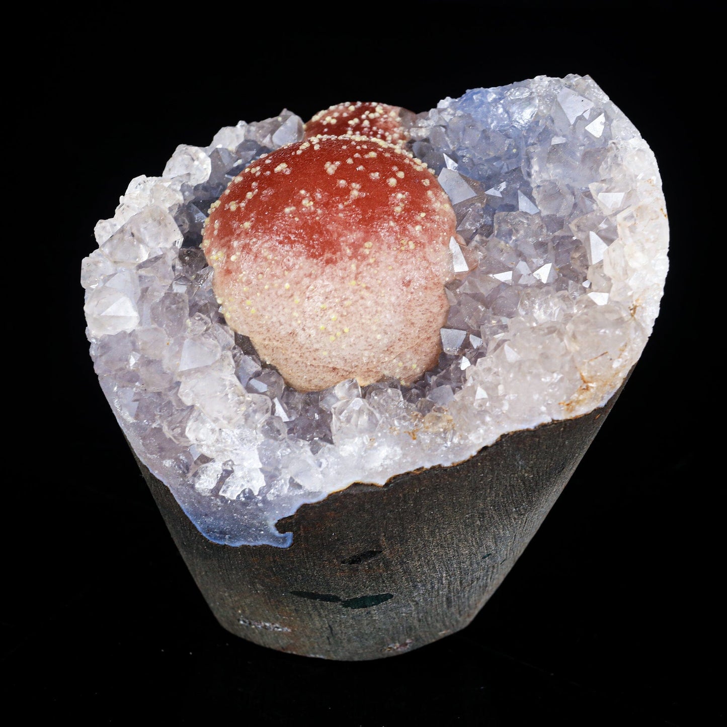 Rare Red Botryoidal Fluorites Natural mineral Specimen # B 7000 Fluorite Superb Minerals