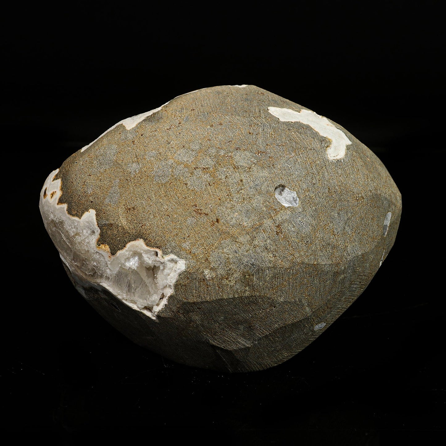 Scolecite with Heulandite in Geode Natural Mineral Specimen # B 6766 Scoleccite Superb Minerals