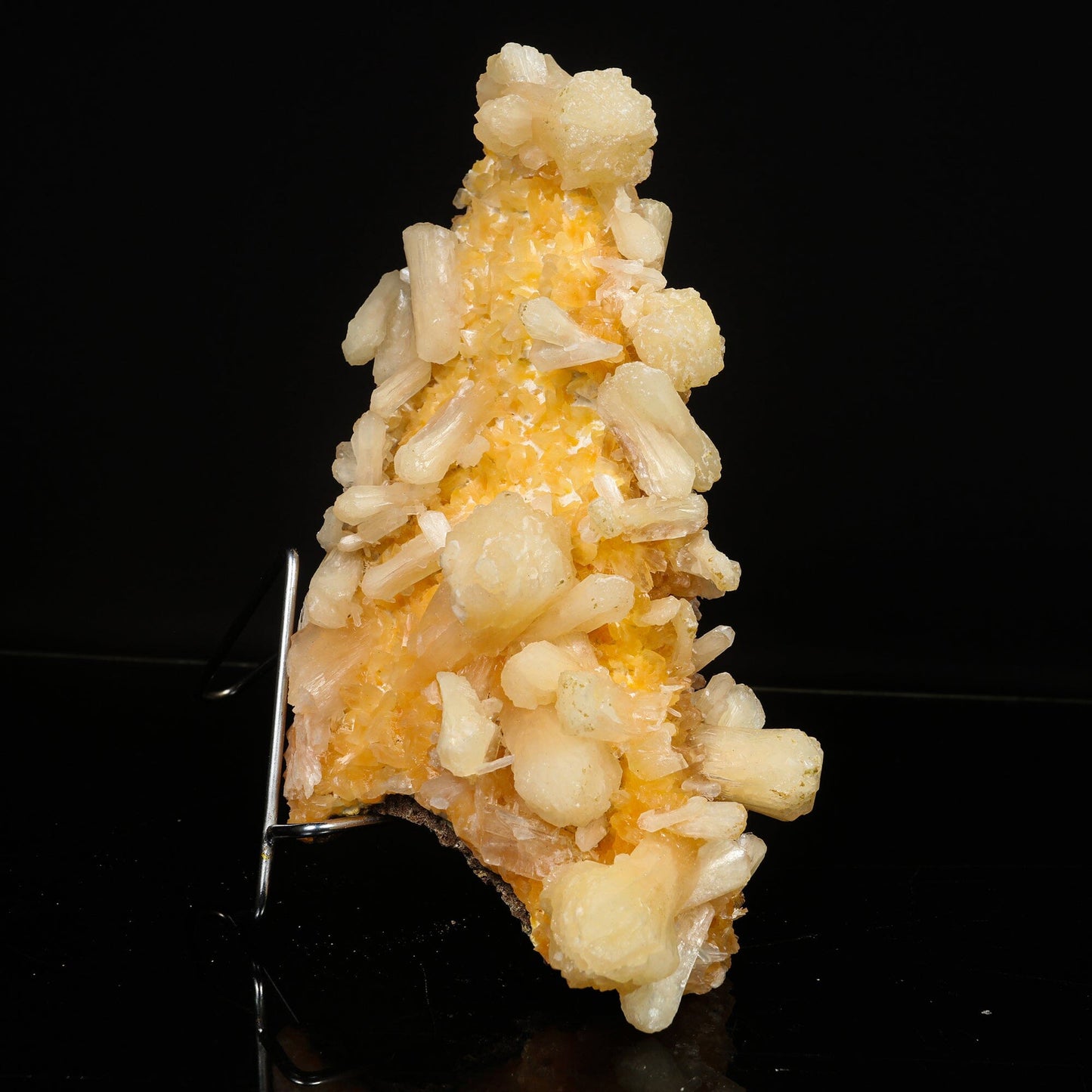 Stilbite with Heulandite on Mordenite Natural Mineral Specimen # B 6783 Stilbite Superb Minerals 