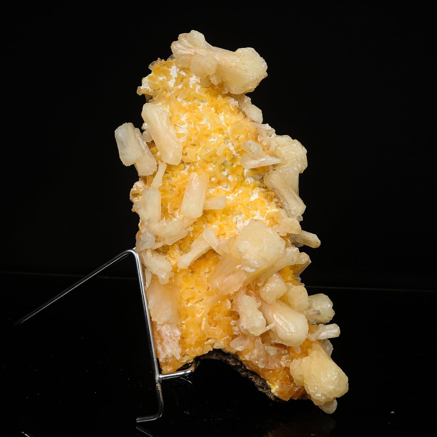 Stilbite with Heulandite on Mordenite Natural Mineral Specimen # B 6783 Stilbite Superb Minerals 