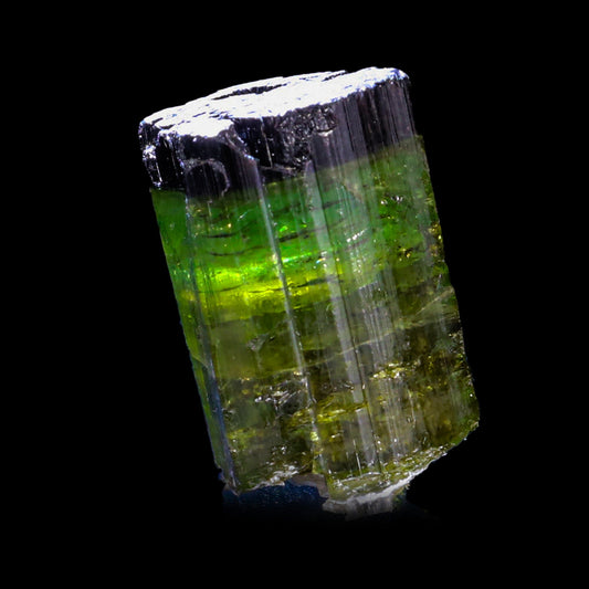 Terminated Deep Green Tourmaline Natural Mineral Specimen # B 6848