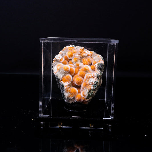 Thomsonite Orange Rare Find Natural Mineral Specimen # B 6736 Thomsonite Superb Minerals 