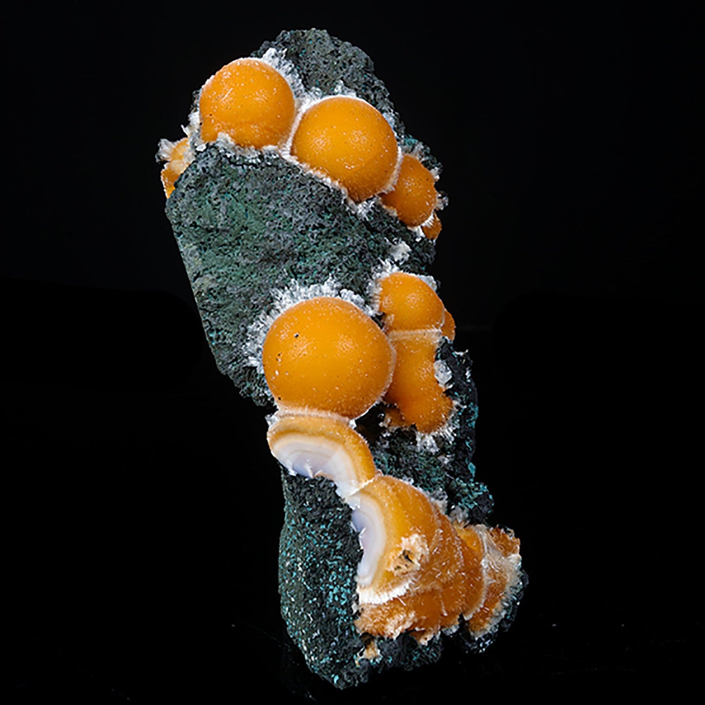 Thomsonite Orange Rare Find Natural Mineral Specimen