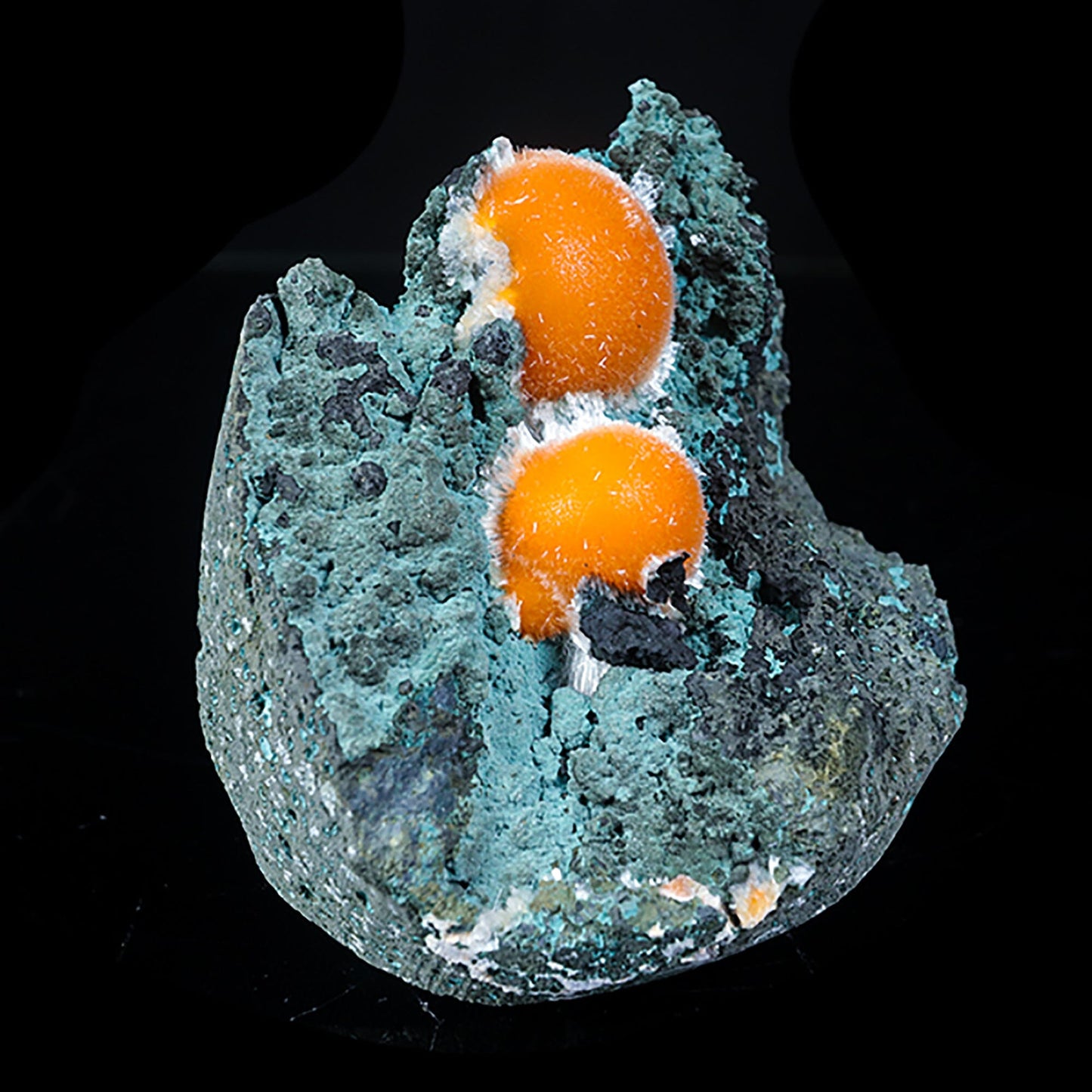Thomsonite Orange Rare Find Natural Mineral Specimen # B 7037 Thomsonite Superb Minerals