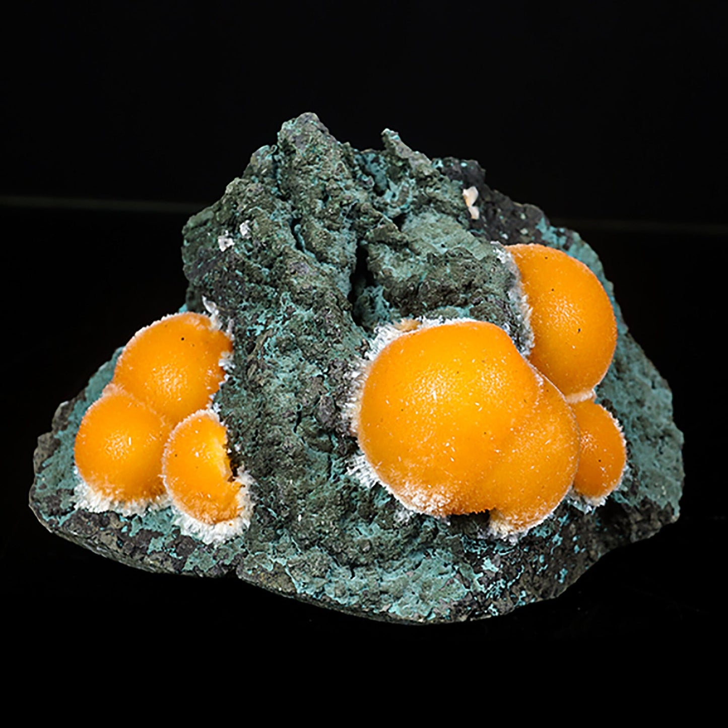 Thomsonite Orange Rare Find Natural Mineral Specimen # B 7045