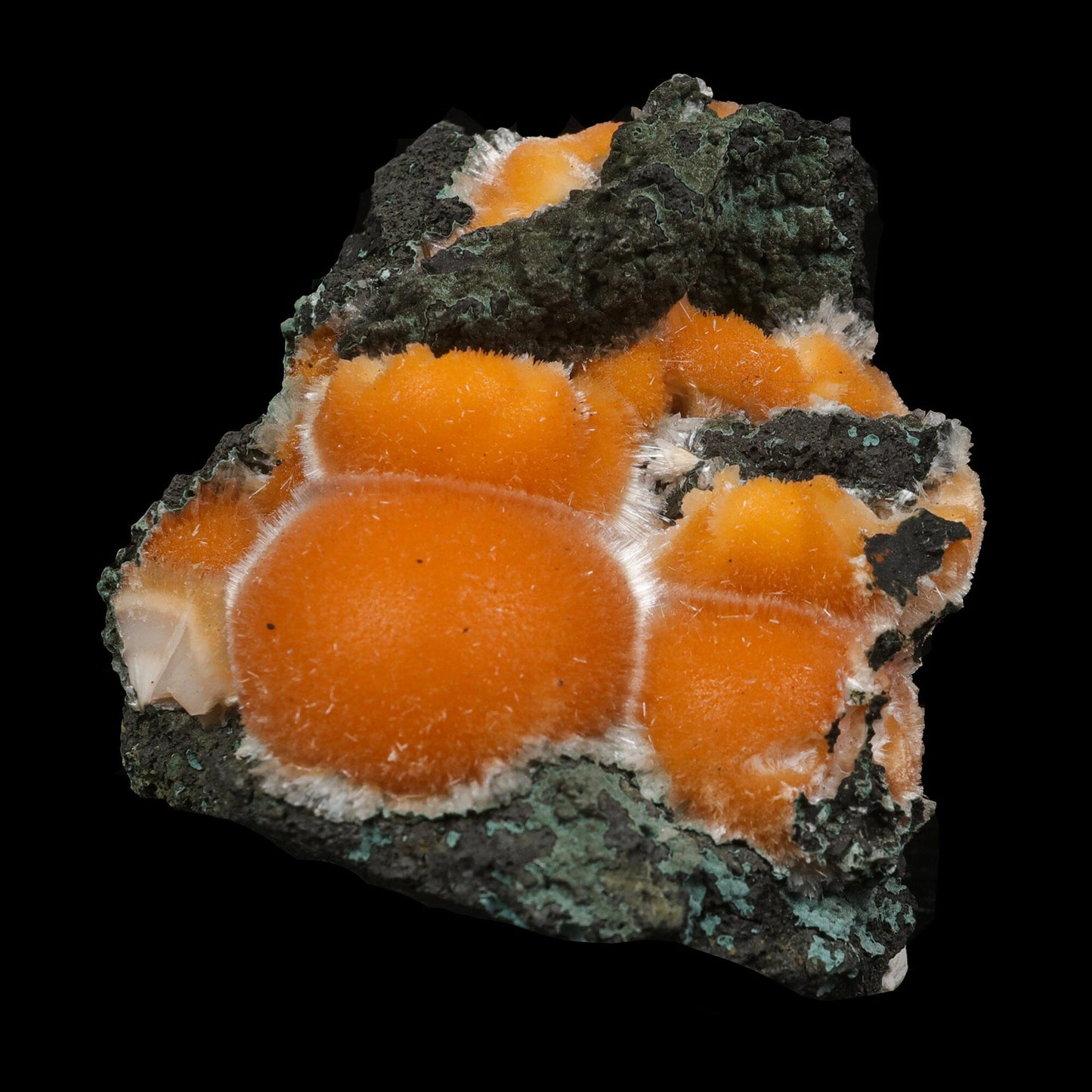 Thomsonite Orange Rare Find Natural Mineral Specimen # B 7056 Thomsonite Superb Minerals