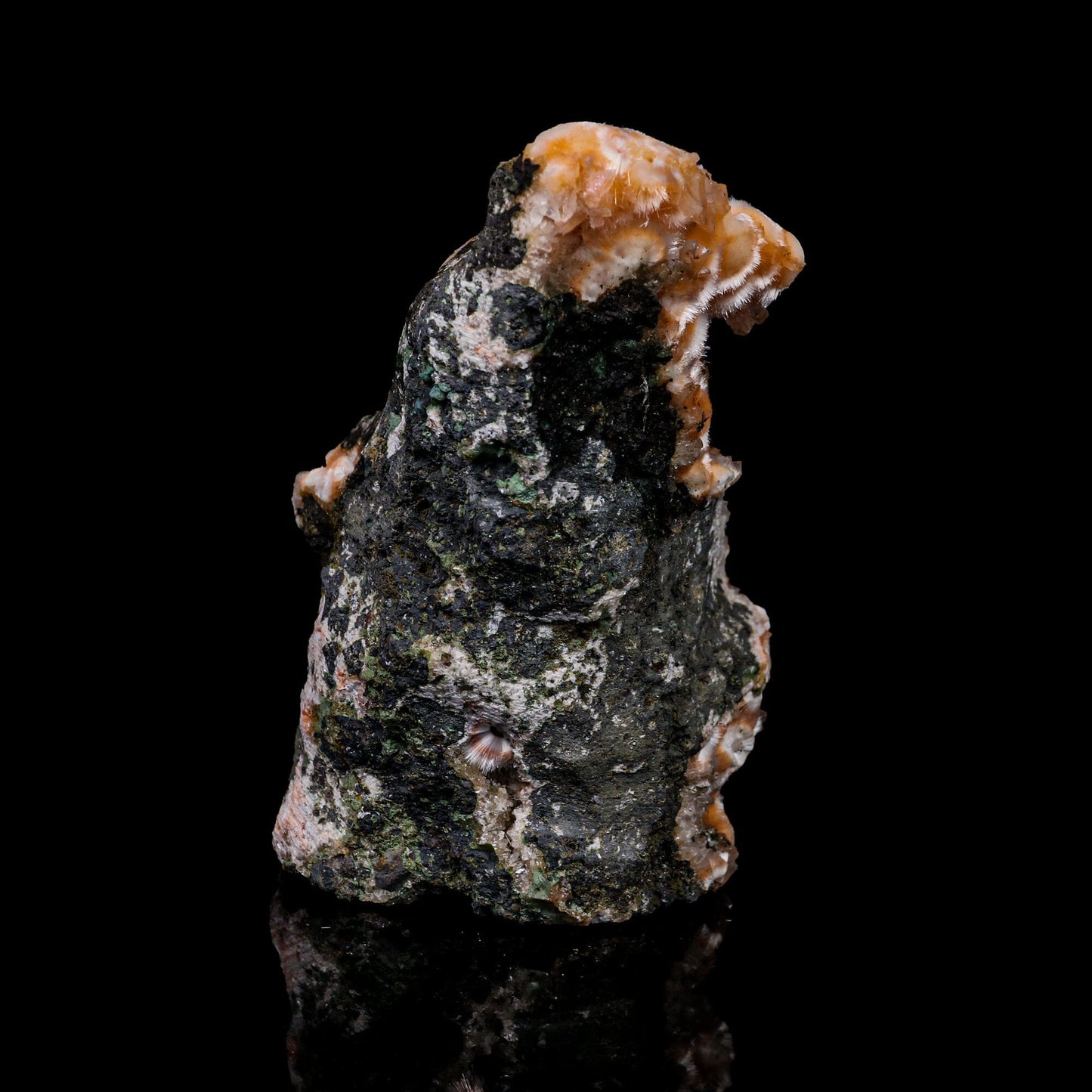 Thomsonite With Mesolite Natural Mineral Specimen # B 6908 Thomsonite Superb Minerals