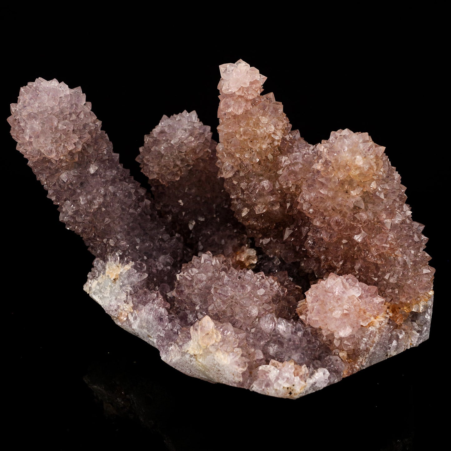 Amethyst Sparkling Cactus Formation Natural Mineral Specimen # B 6138 Amethsty Superb Minerals