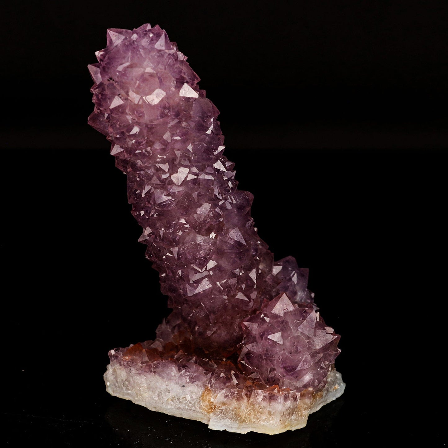 Amethyst Sparkling Stalactites Natural Mineral Specimen # B 6683 Amethyst Superb Minerals 
