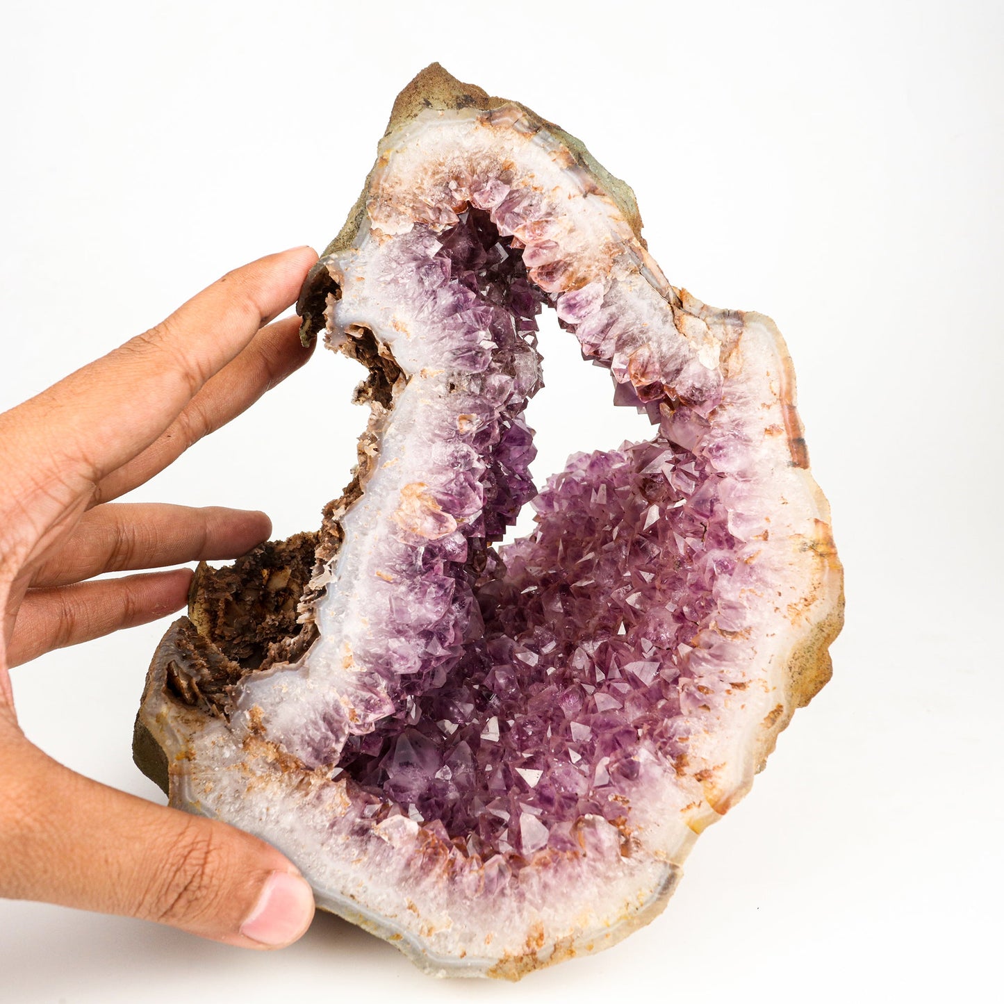 Amethyst Sprakling Crystals Natural Mineral Specimen # B 5515 Amethyst Superb Minerals