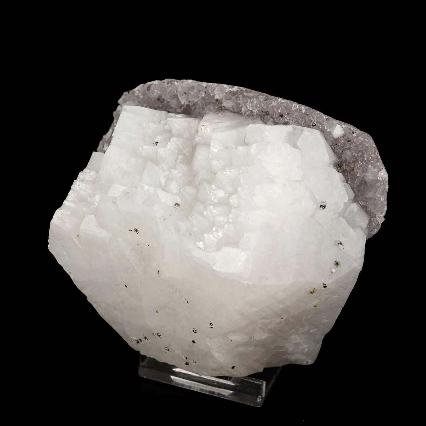 Apophyllite Cube Natural Mineral Specimen # B 6228 Heulandite Superb Minerals