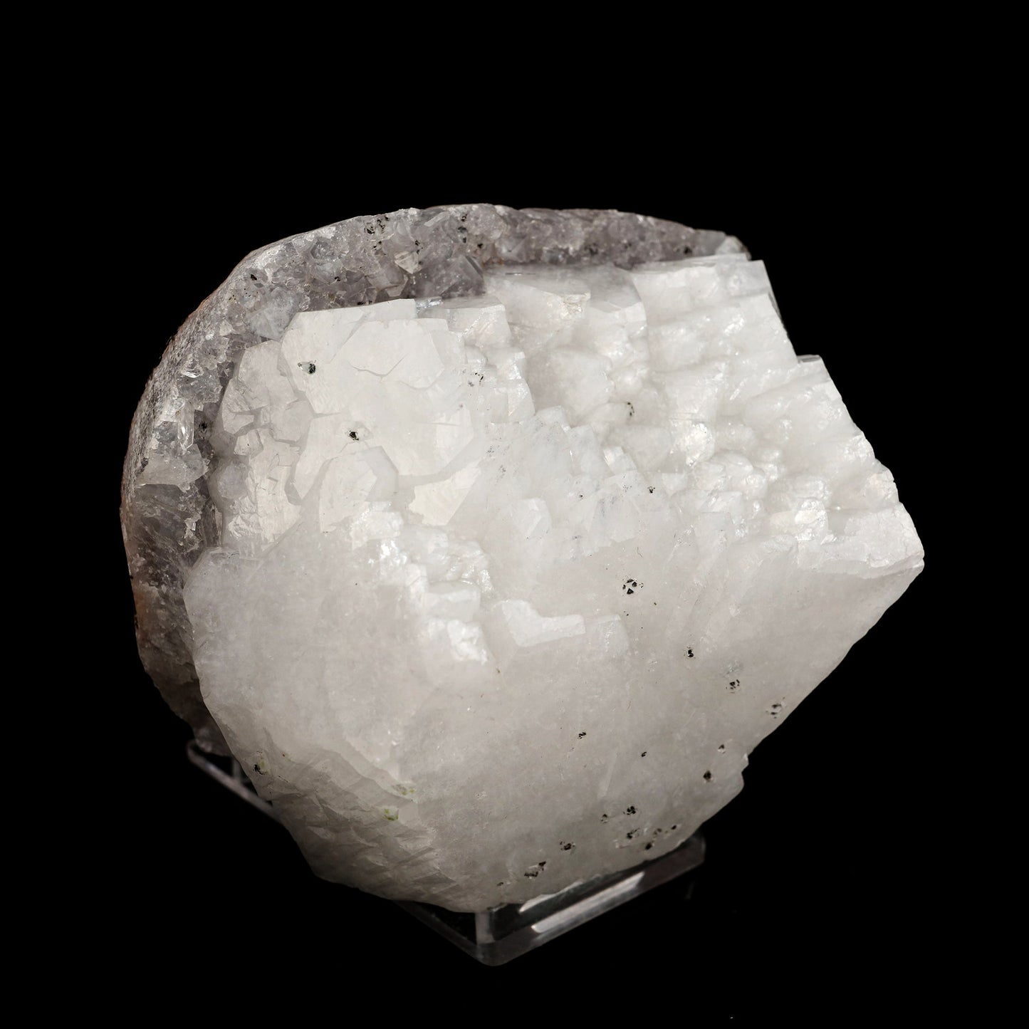 Apophyllite Cube Natural Mineral Specimen # B 6228 Heulandite Superb Minerals