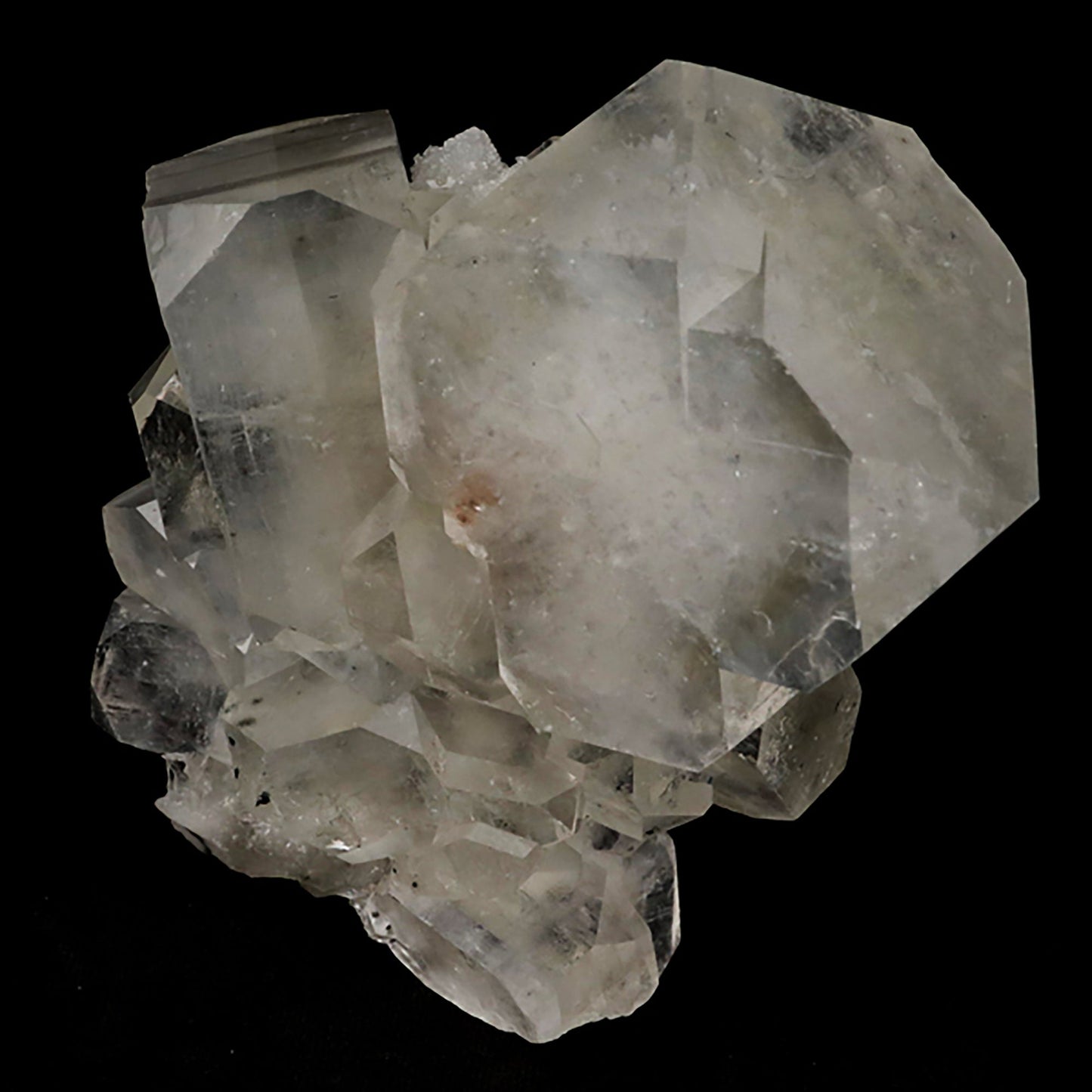 Apophyllite Cube with Chalcedony Natural Mineral Specimen # B 5441 Apophyllite Superb Minerals