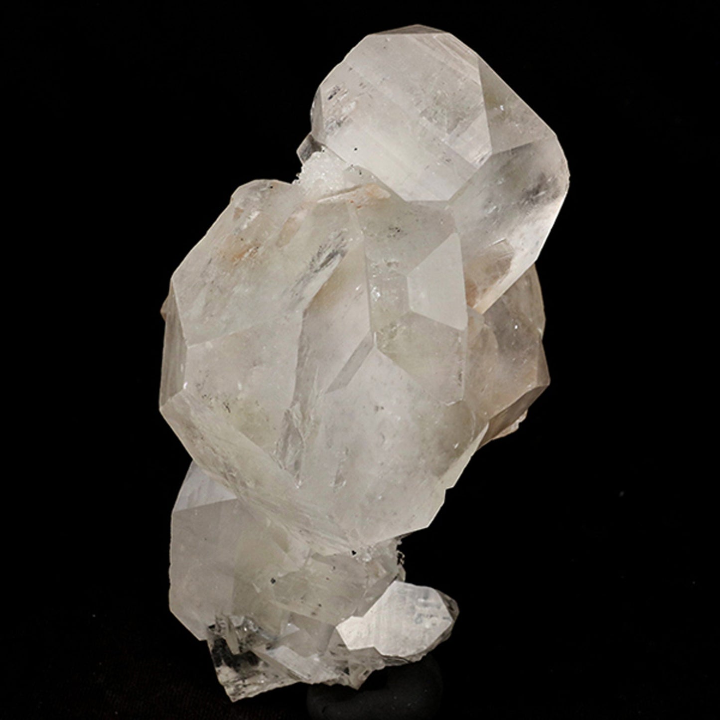 Apophyllite Cube with stilbite and Chalcedony Natural Mineral Specimen # B 5453 Apophylite Superb Minerals
