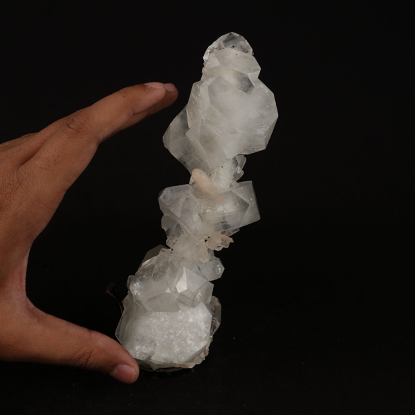 Apophyllite Cubes with Stilbite Natural Mineral Specimen # B 5521 Apophyllite Superb Minerals
