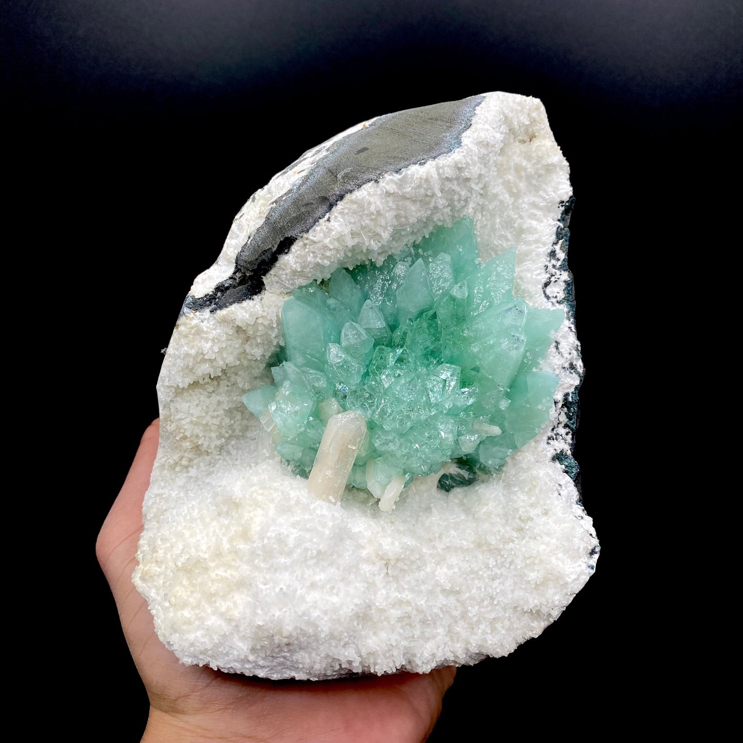 Apophyllite & Mordenite DK145 Superb Minerals