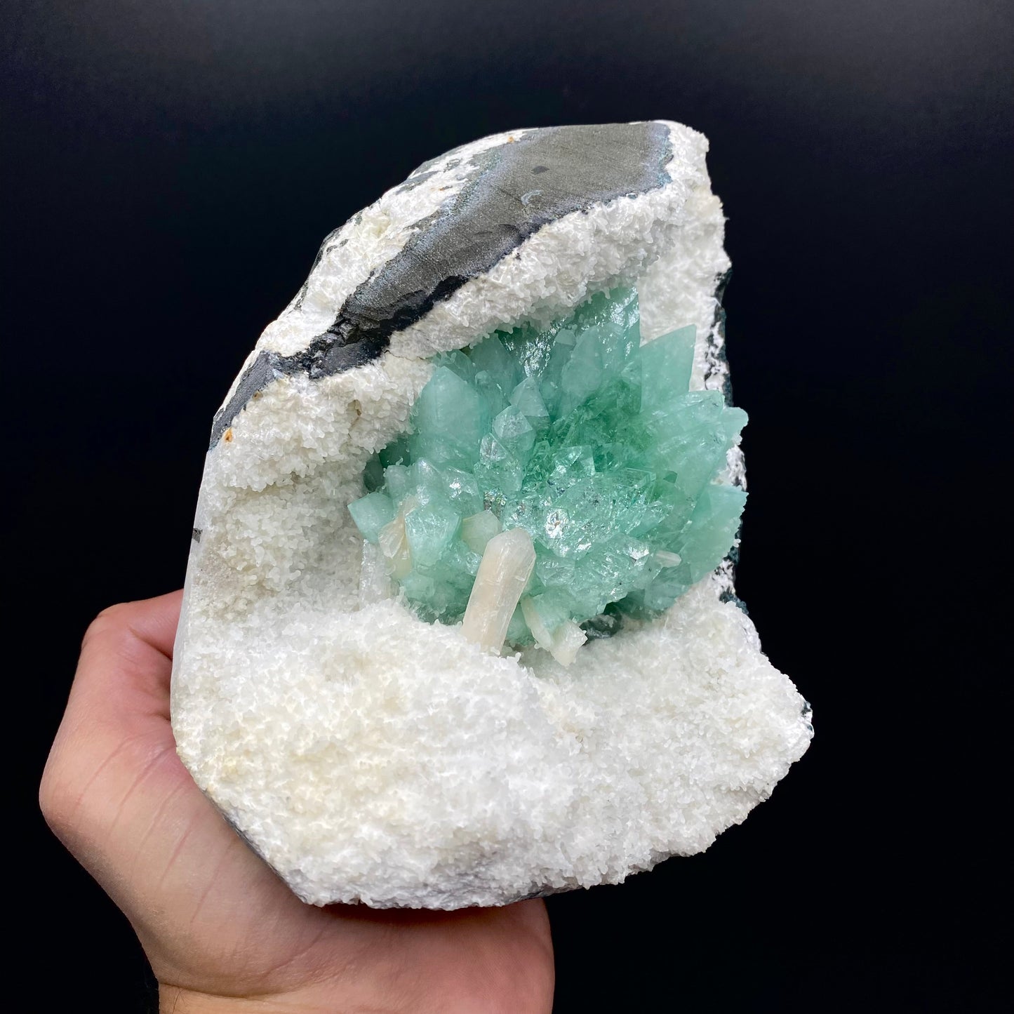 Apophyllite & Mordenite DK145 Superb Minerals