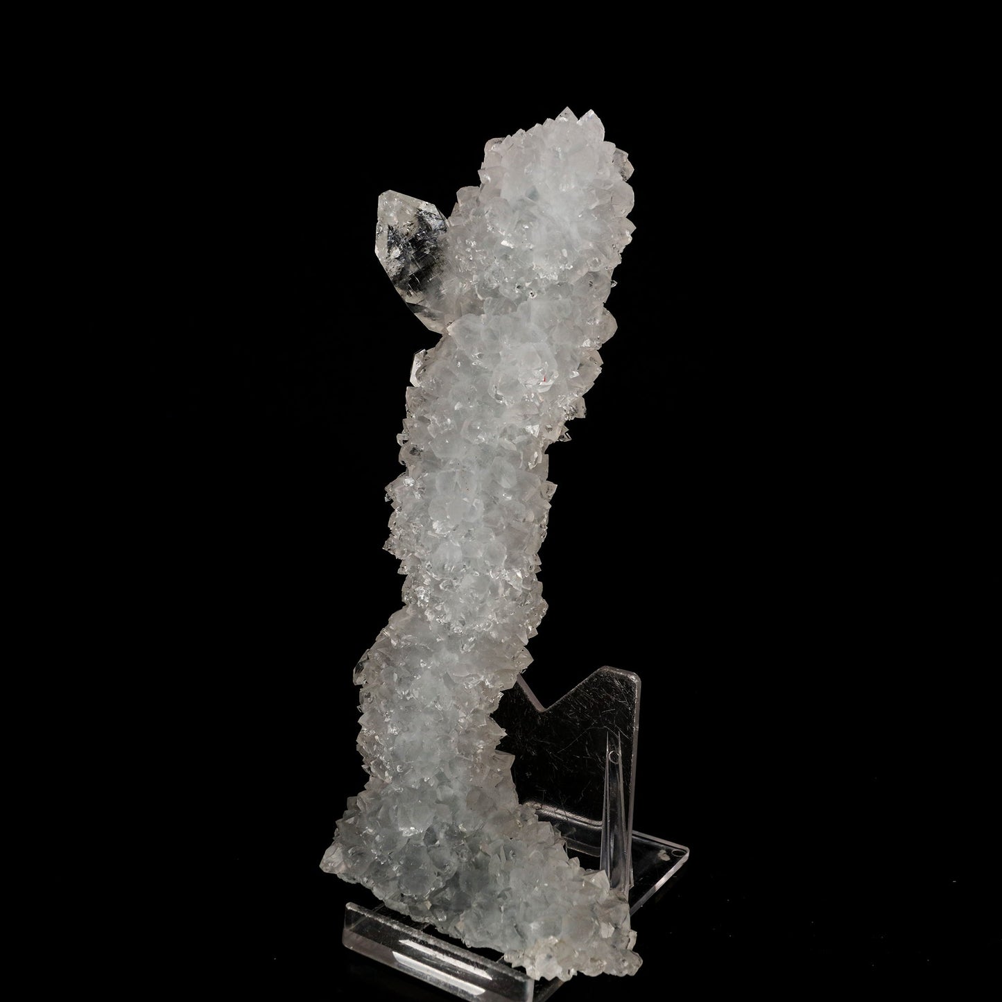 Apophyllite on MM Quartz Natural Mineral Specimen # B 6313 Apophyllite Superb Minerals