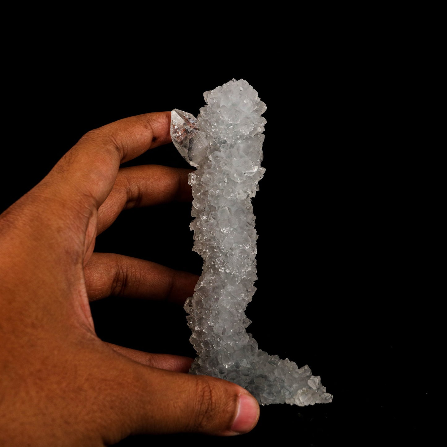 Apophyllite on MM Quartz Natural Mineral Specimen # B 6313 Apophyllite Superb Minerals