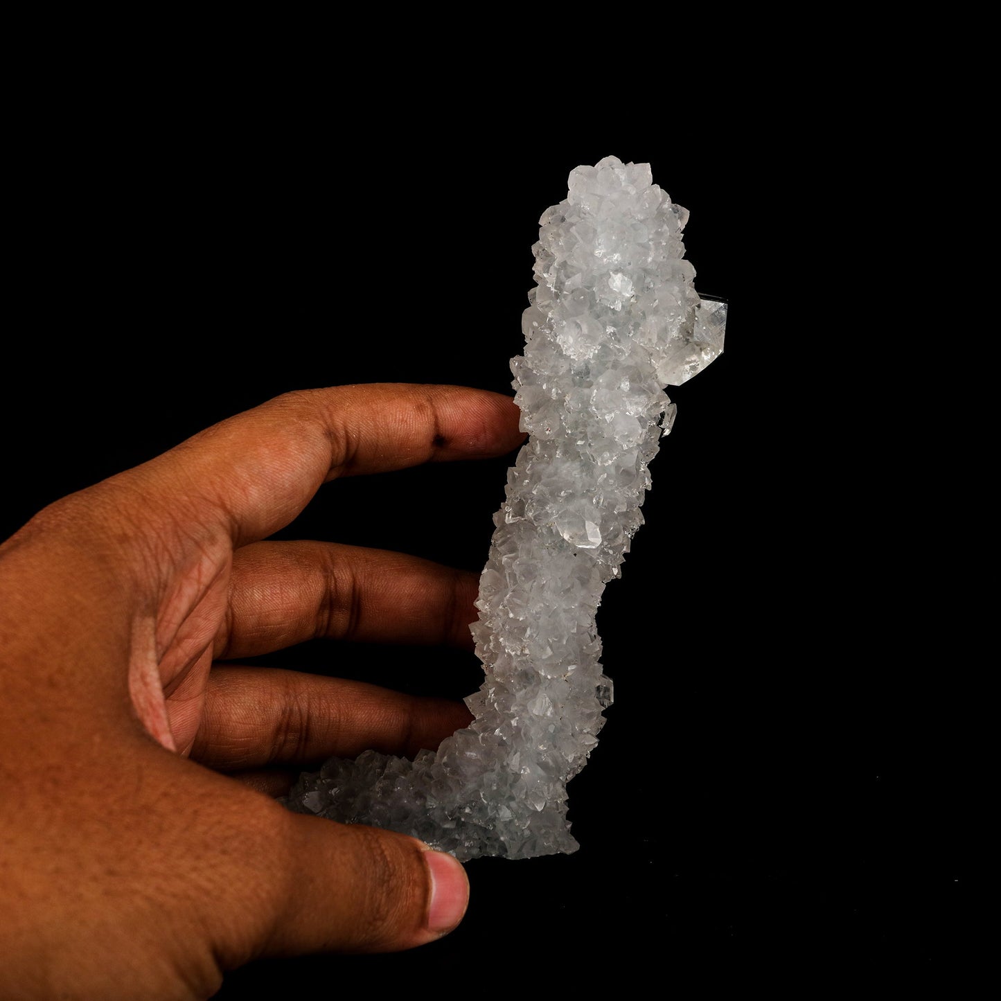 Apophyllite on MM Quartz Natural Mineral Specimen # B 6313 Apophyllite Superb Minerals