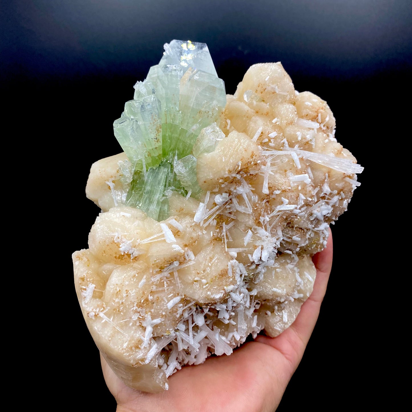 Apophyllite & Stilbite DK104 Superb Minerals